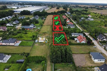 działka na sprzedaż 1045m2 działka Rąbień, Ogórkowa