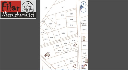 działka na sprzedaż 1000m2 działka Inowrocław