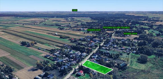 działka na sprzedaż 3100m2 działka Mełgiew, Piasecka