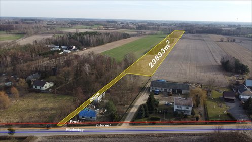 działka na sprzedaż 23833m2 działka Milewo