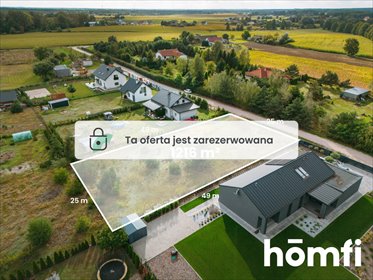 Działka budowlana 1216 m² w Zławieś Mała zapraszam działka Zławieś Mała, Leśna Polana