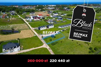 działka na sprzedaż 1002m2 działka Gąski, Paprotno, Morska Bryza