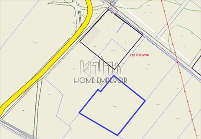 Działka 4250 m² zadrzewiona (Ostrowik, gm. Celestynów) działka Ostrowik