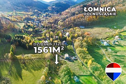 Działka w Łomnicy z widokiem na góry, media w zasięgu działka Łomnica, Sudecka