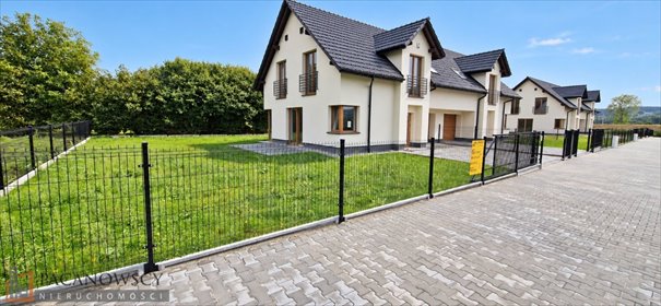 Polecam dom bliźniaczy 182 m² z indywidualnym projektem dom Brzezie