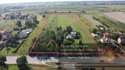działka na sprzedaż 1072m2 działka Końskowola