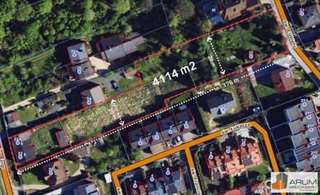 Na sprzedaż działka 4114 m² w centrum Częstochowy działka Częstochowa, Centrum
