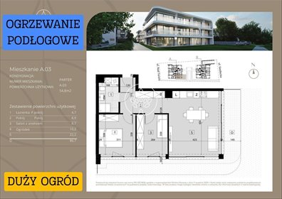 mieszkanie na sprzedaż 59m2 mieszkanie Bydgoszcz, Czyżkówko, Siedlecka