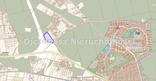 Działka 30 tys. m² pod inwestycję (bez MPZP) w Sicienku działka Osówiec