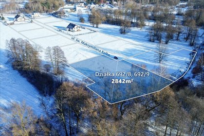 działka na sprzedaż 2842m2 działka Budy Zosine, Batalionu "Zośka"