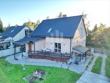 Dom 160 m2 z panelami fotowoltaicznymi i ogrodem dom Lichnowy, Lachowicza