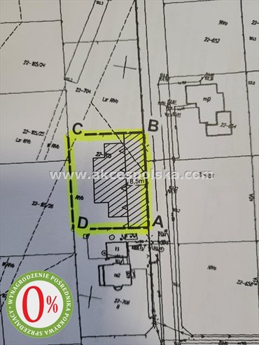 działka na sprzedaż 1297m2 działka Wiązowna Kościelna, Nadrzeczna