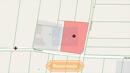 działka na sprzedaż 1000m2 działka Konary, Ogrodowa
