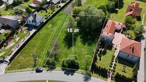 działka na sprzedaż 1800m2 działka Klęczany