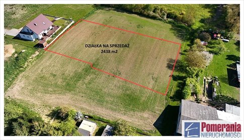 Działka 2438 m² pod zabudowę i uprawy - polecam działka Barnisław