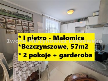 mieszkanie na sprzedaż 57m2 mieszkanie Lubin, Małomice