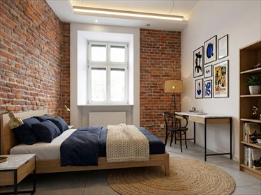 Przestronne 4-pokojowe mieszkanie 89,54 m² w odrestaurowanej kamienicy mieszkanie Kraków, Podgórze, Węgierska