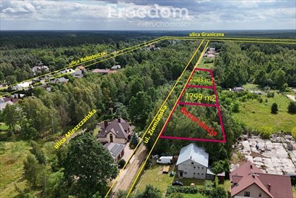działka na sprzedaż 1799m2 działka Biała Podlaska, Ziemiańska
