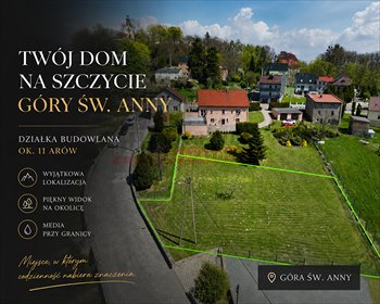Na sprzedaż działka 11 arów z widokiem na Górze Świętej Anny działka Góra Świętej Anny