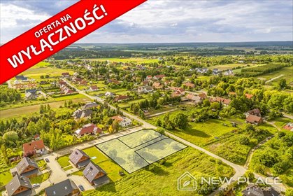 działka na sprzedaż 833m2 działka Brzezina
