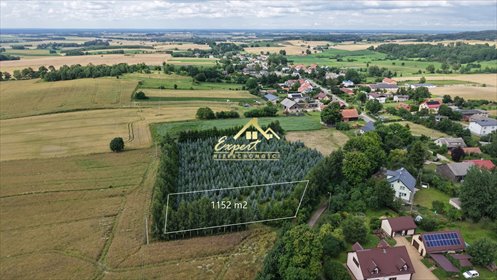 działka na sprzedaż 1152m2 działka Pietrzwałd