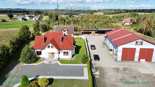 Dom z halą produkcyjno-usługową i dużą działką 7656 m² dom Nakla, Słoneczna