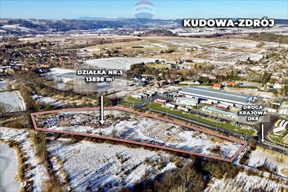 działka na sprzedaż 13898m2 działka Kudowa-Zdrój, Główna