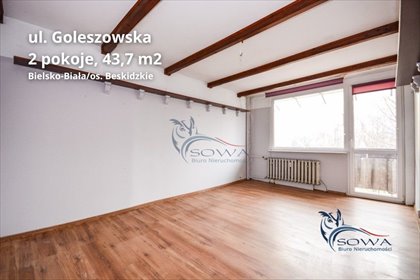 mieszkanie na sprzedaż 44m2 mieszkanie Bielsko-Biała, Osiedle Beskidzkie