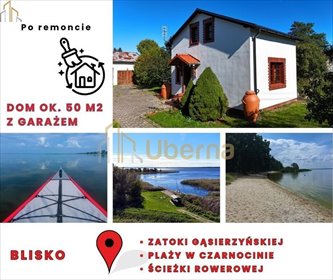 Nowoczesny dom 50 m² z garażem i ekologicznymi technologiami. dom Gąsierzyno, Adama Mickiewicza