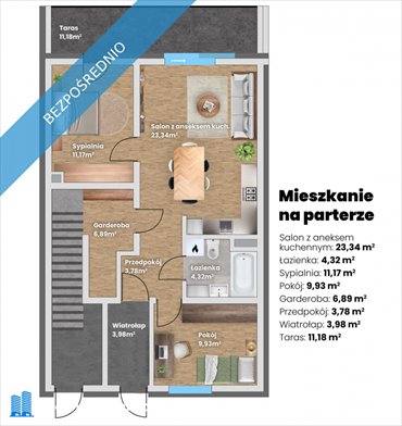 mieszkanie na sprzedaż 63m2 mieszkanie Rzeszów, Budziwój, Legionistów