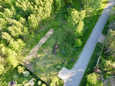 Działka z pozwoleniem na budowę, panoramiczny las, garaż działka Dziektarzew