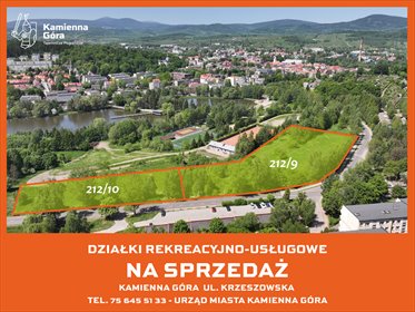Polecam działkę 17 435 m² w Kamiennej Górze działka Kamienna Góra, Krzeszowska
