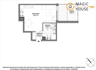 mieszkanie na sprzedaż 34m2 mieszkanie Gdańsk, Brzeźno, Bogumiła Kobieli