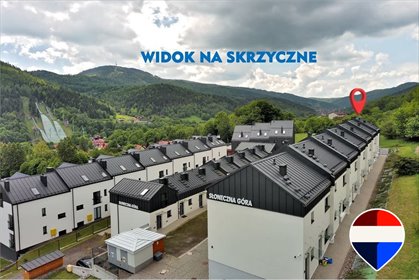 Widok na Skrzyczne! 44m2 apartament z dużym tarasem mieszkanie Szczyrk, Szkolna