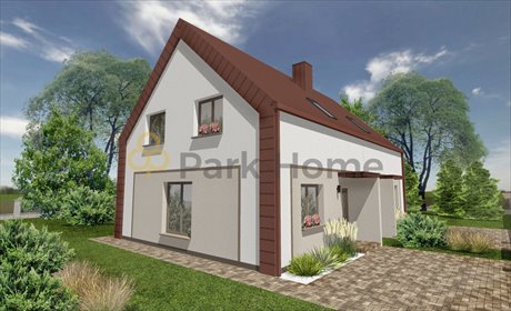 Nowoczesny bliźniak w Czempińu, 85 m², działka 350 m² dom Czempiń
