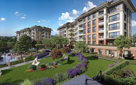 Nowoczesny 65 m² apartament z pełnym wyposażeniem w Göktürk mieszkanie Göktürk Merkez, Göktürk Merkez, Eyüpsultan, Stambuł