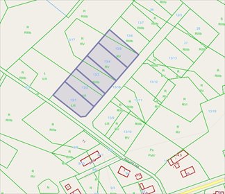 działka na sprzedaż 1117m2 działka Lubań, Poziomkowa