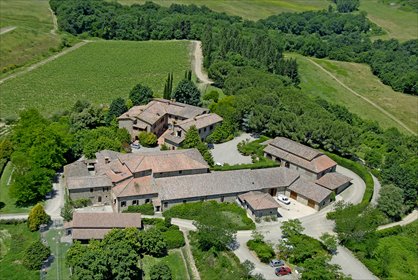 Historyczny dwór 1000 lat w Chianti - widoki i renowacja dom Castellina in Chianti