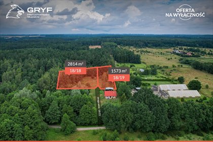 Sprzedam dwie działki budowlane w Niewierowie - las, spokój działka Niewierowo, Niewierowo