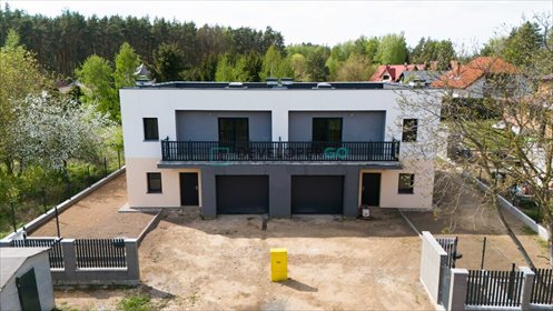 Nowoczesny bliźniak 146 m² w spokojnej okolicy. dom Niewodnica Korycka, Tadeusza Kościuszki