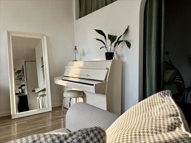 Kawalerka 38m2 z aneksem, jasna, odświeżona, parking mieszkanie Warszawa, Mokotów, Belwederska