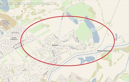 działka na sprzedaż 1685m2 działka Bielawa