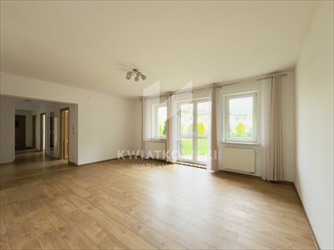 Przestronne 4-pokojowe mieszkanie z ogrodem i garażem mieszkanie Warszawa, Wilanów, Zawady, Bruzdowa