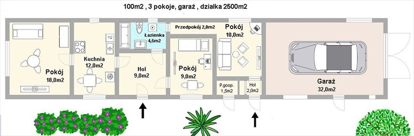 dom na sprzedaż 100m2 dom Trzebnica, PÓŁNOCNE OBRZEŻA