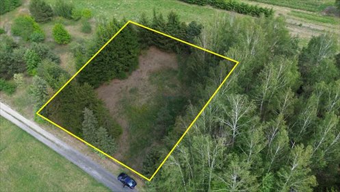 Działka 2000 m2 z możliwością podziału, ogrodzona, z mediami działka Wągrodno, Wągrodno