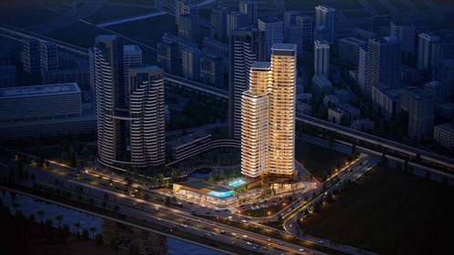Luksusowe 2-pokojowe mieszkanie z widokiem na Zatokę Izmir mieszkanie Izmir, Halkapınar, Konak, Izmir
