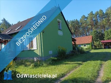 Dworek w lesie z 2 domami, kominkiem i PV, 170 m2 dom Budachów, Kępiny