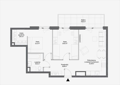 mieszkanie na sprzedaż 64m2 mieszkanie Warszawa, Włochy, Raków, Fajansowa