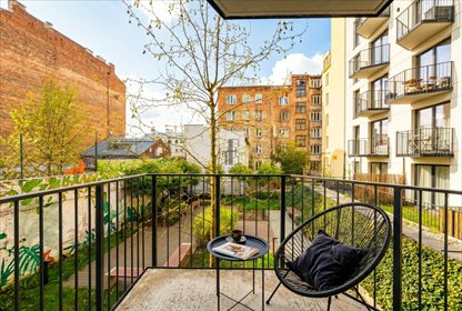 Nowoczesne 2-pokojowe mieszkanie na Pradze-Północ - balkon mieszkanie Warszawa, Praga-Północ, Stalowa