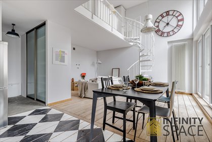 Dwupoziomowy loft 68 m² z balkonem i parkingiem polecam! mieszkanie Warszawa, Praga-Południe, Kobielska